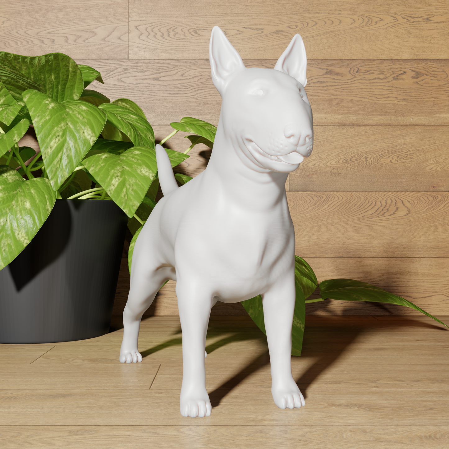 Statue Bull Terrier - Décoration Réaliste