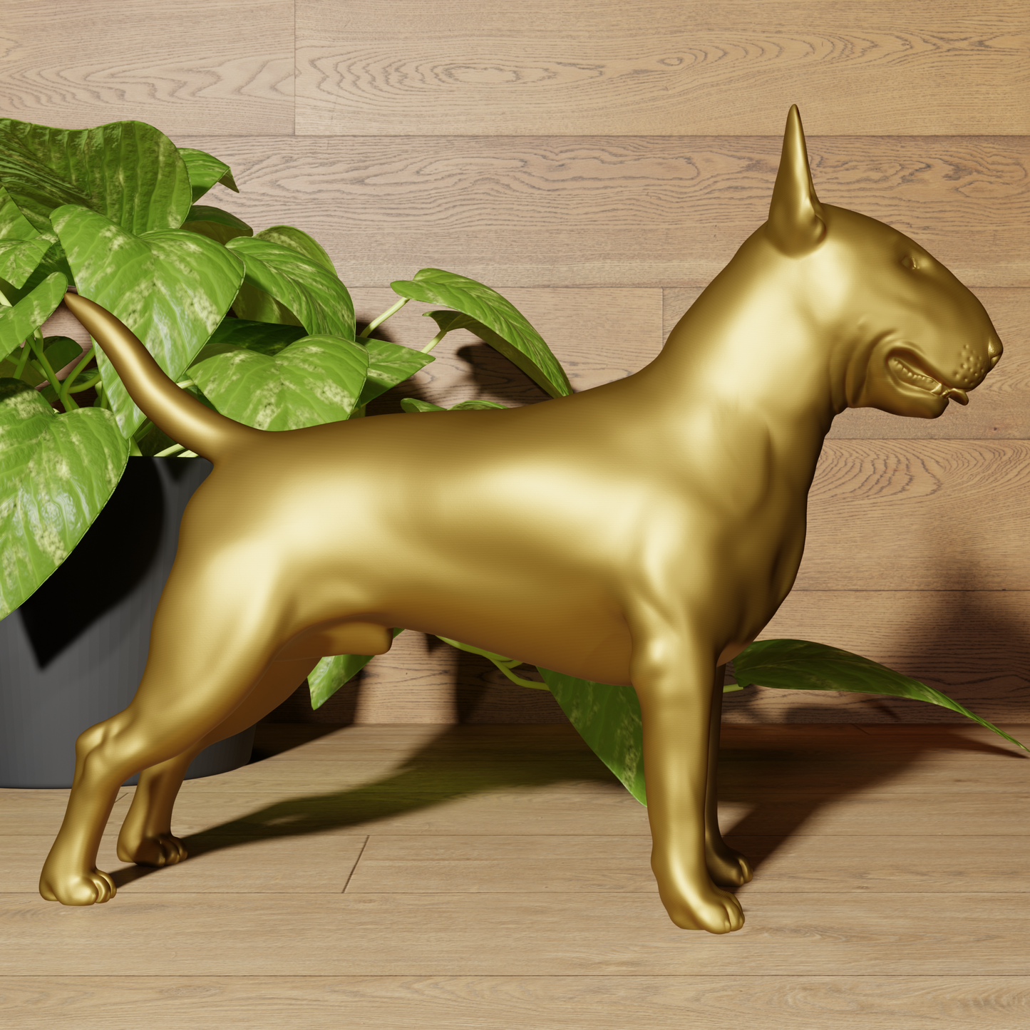 Statue Bull Terrier - Décoration Réaliste