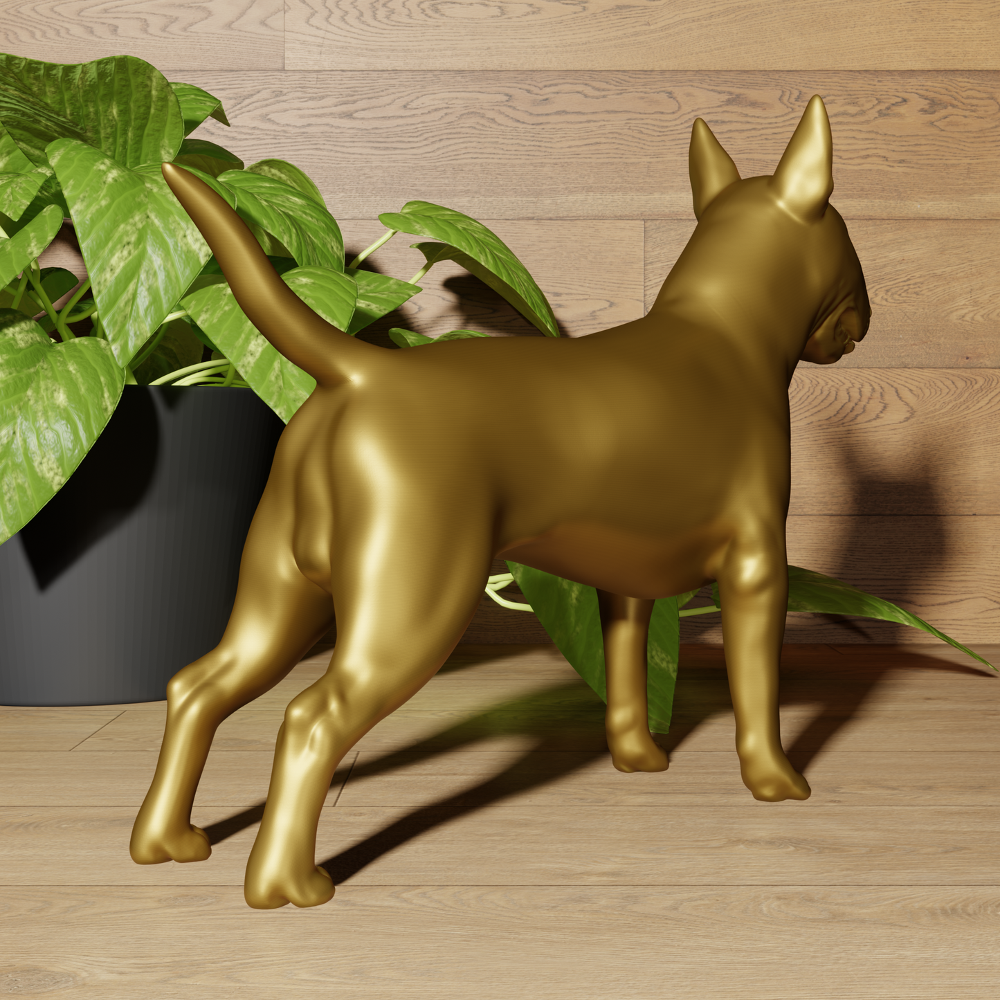 Statue Bull Terrier - Décoration Réaliste