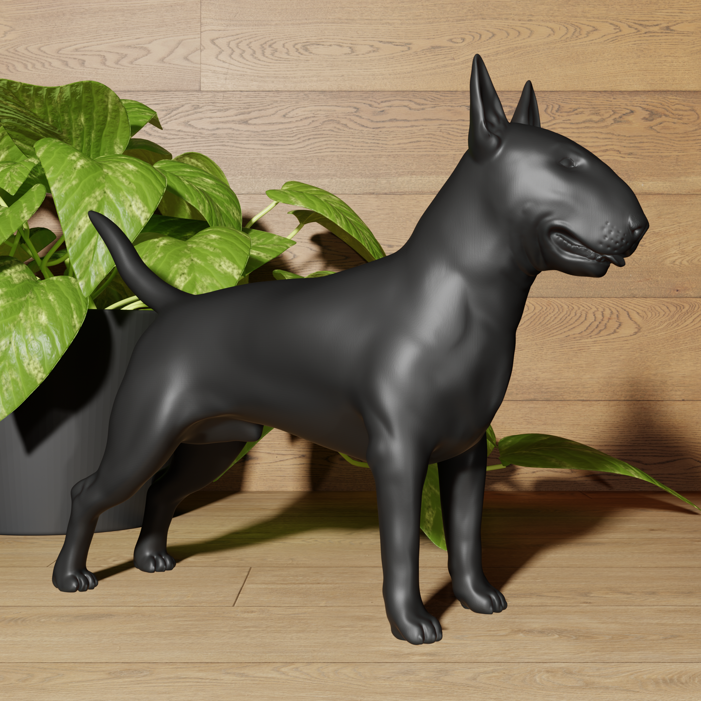 Statue Bull Terrier - Décoration Réaliste