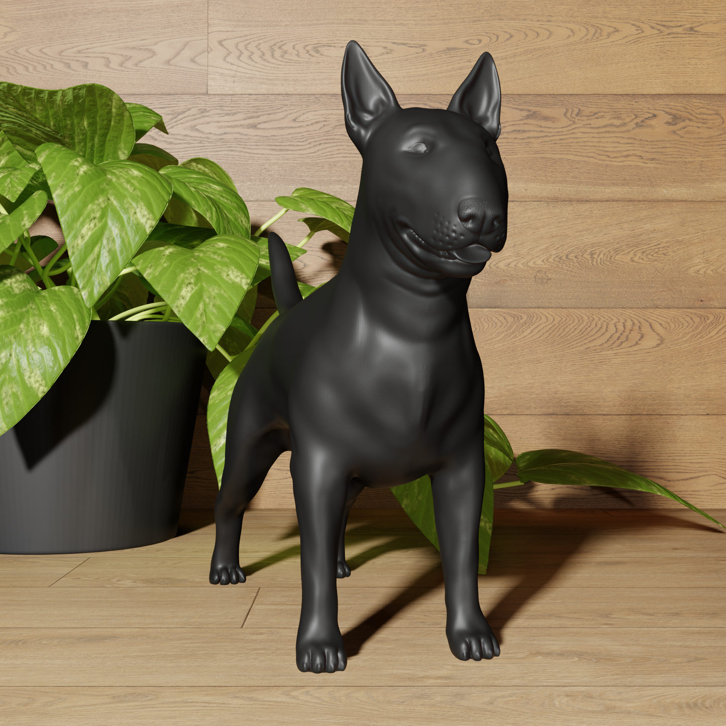 Statue Bull Terrier - Décoration Réaliste