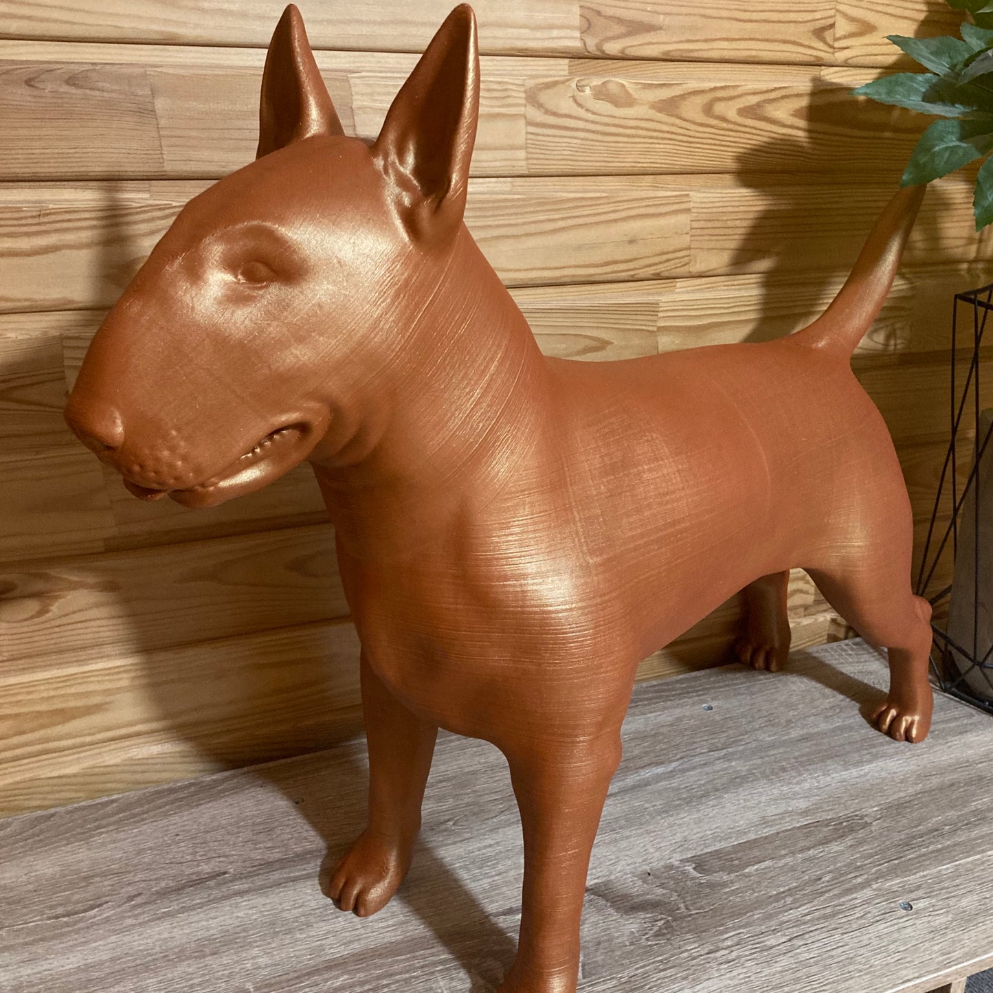 Statue Bull Terrier - Décoration Réaliste
