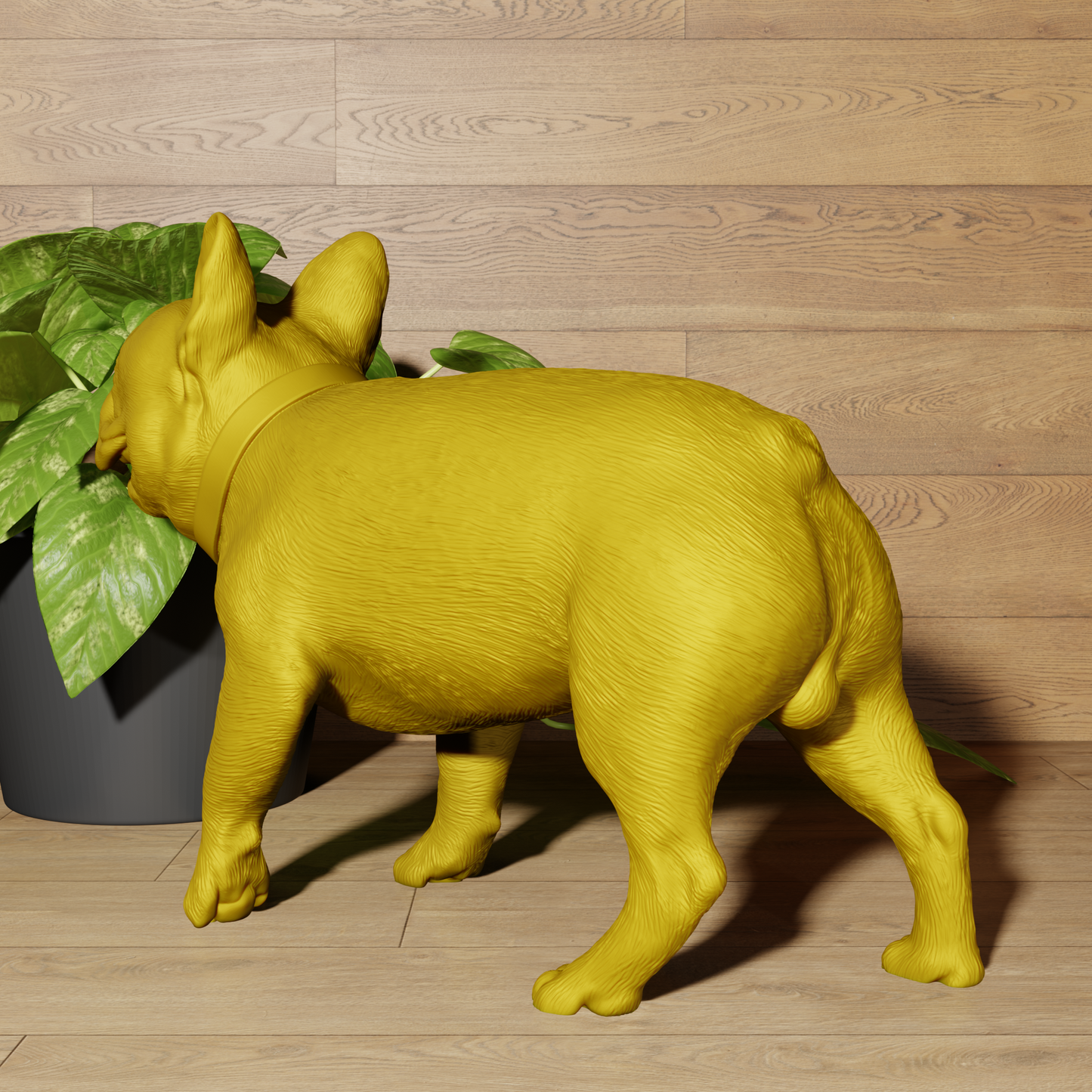 Statue Bouledogue Français - Bulldog - Décoration Réaliste