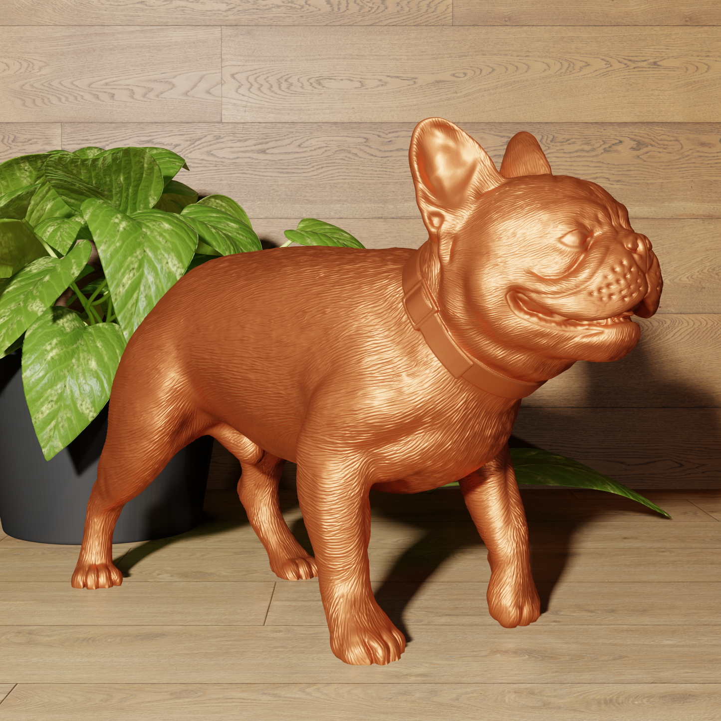Statue Bouledogue Français - Bulldog - Décoration Réaliste