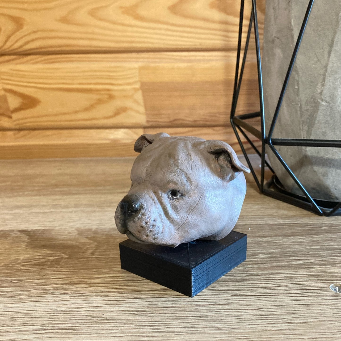 Buste American Bully - Urne - Décoration Réaliste
