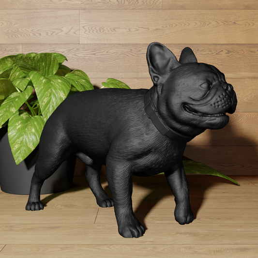 Statue Bouledogue Français - Bulldog - Décoration Réaliste