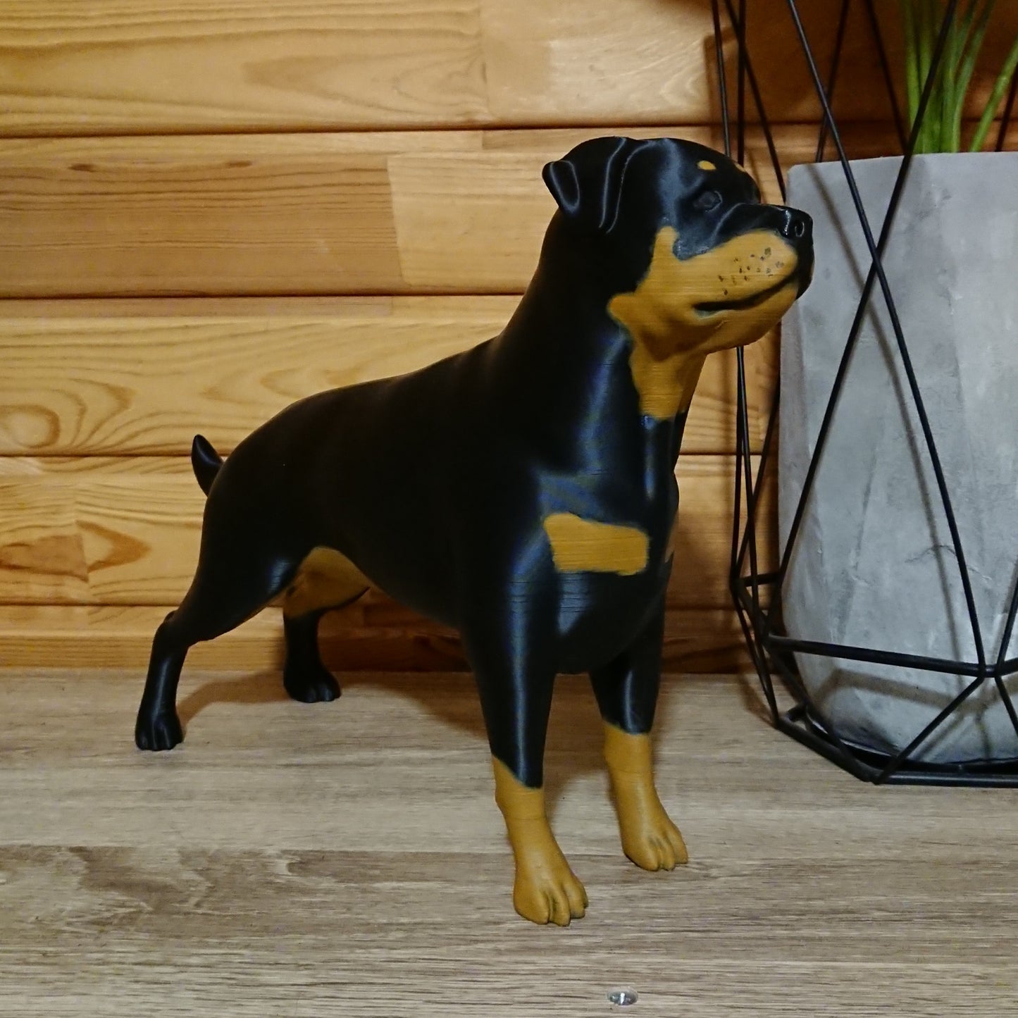 Statue Rottweiler - Décoration Réaliste